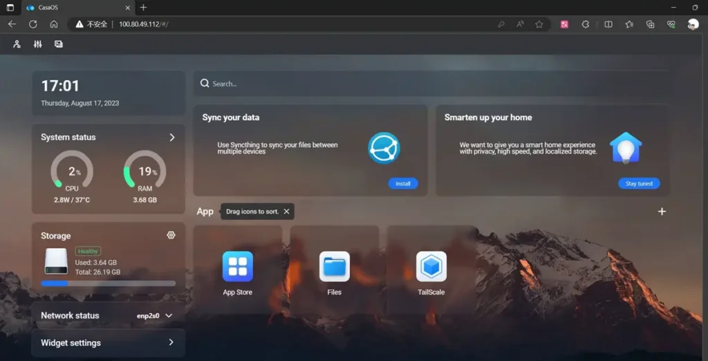 CasaOS Kurulumu Kiralık Sunucu Üzerinde Debian 12 ile Adım Adım Kurulum ve Deneyimlerim