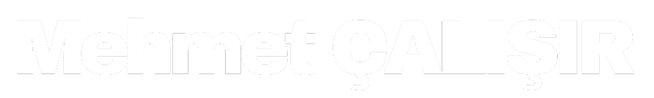 Mehmet Çalışır Yatay Açık Logo